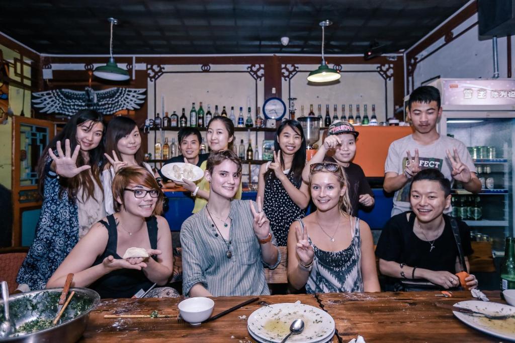 Beijing Leo Courtyard Vandrehjem Eksteriør billede