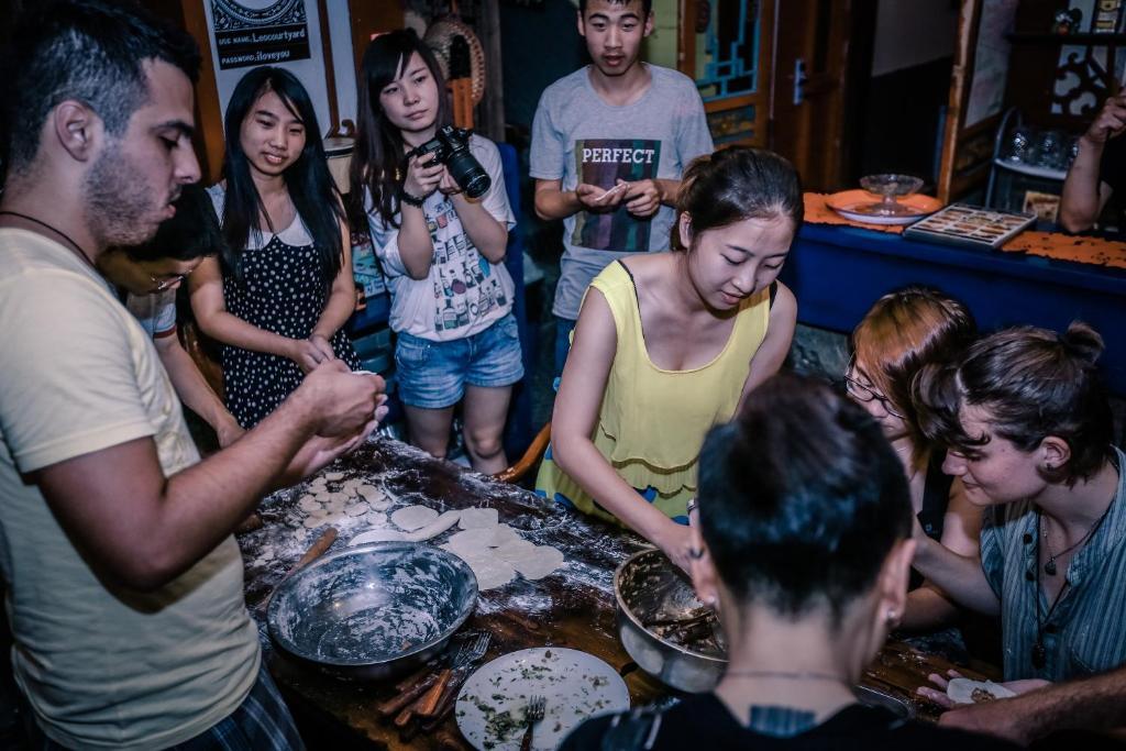 Beijing Leo Courtyard Vandrehjem Eksteriør billede